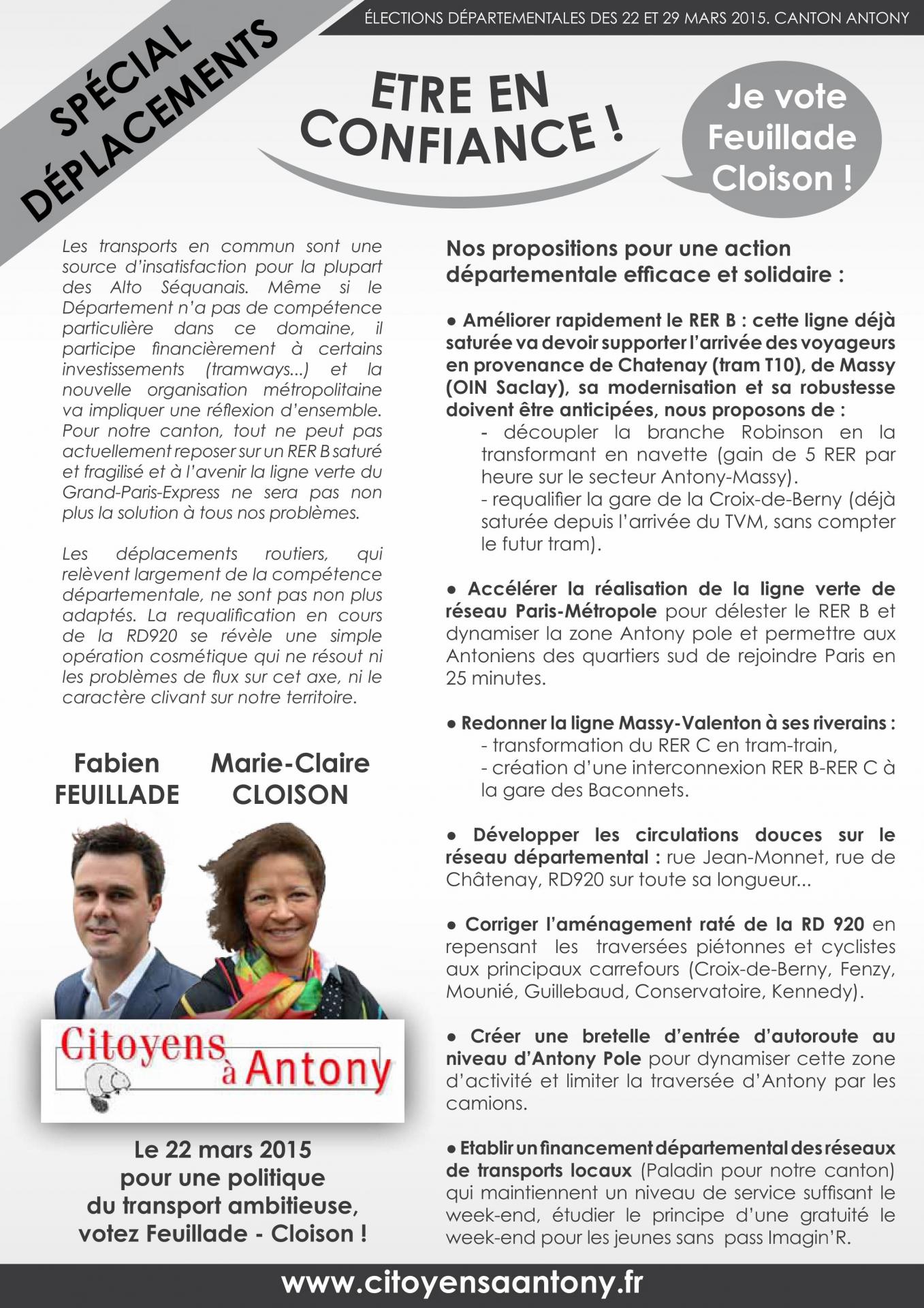 Tract déplacement